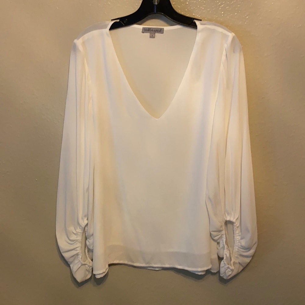 Off white blouse